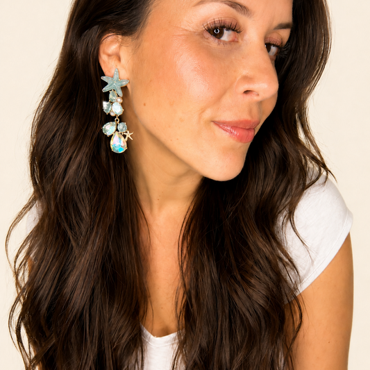 Starfish Sparkle Earrings