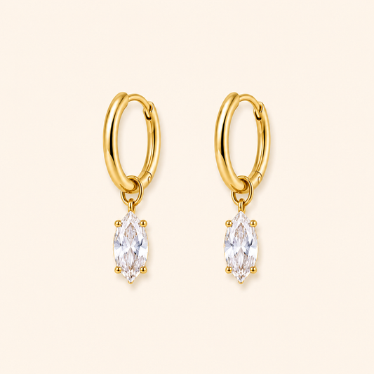 Stardust Huggie Earrings