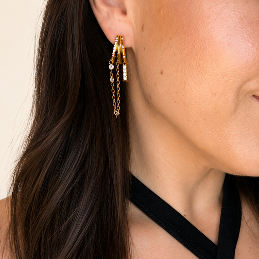 Starlight Cascade Earrings