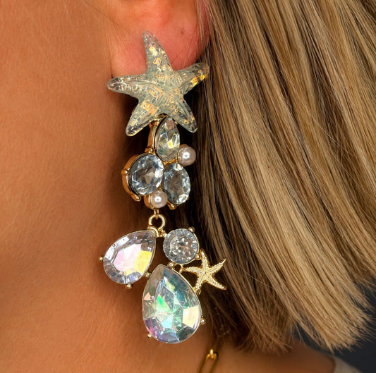 Starfish Sparkle Earrings