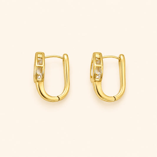 Heirloom Huggie Earrings
