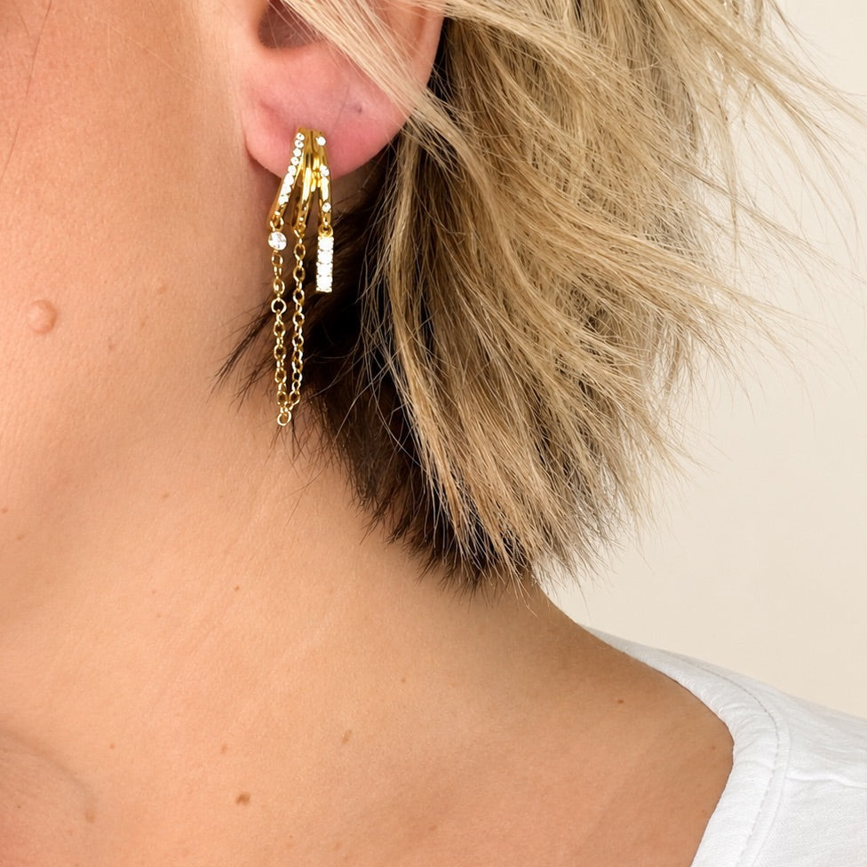 Starlight Cascade Earrings