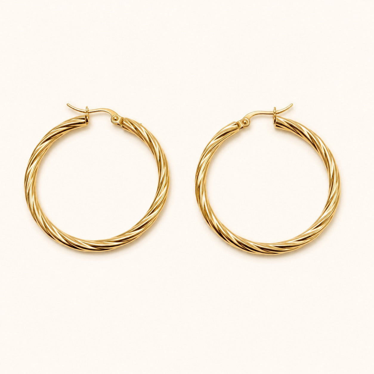 Golden Hour Hoop Earrings