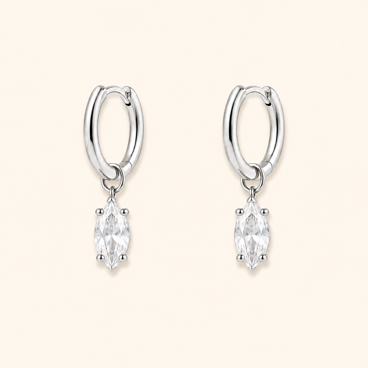 Moondust Huggie Earrings