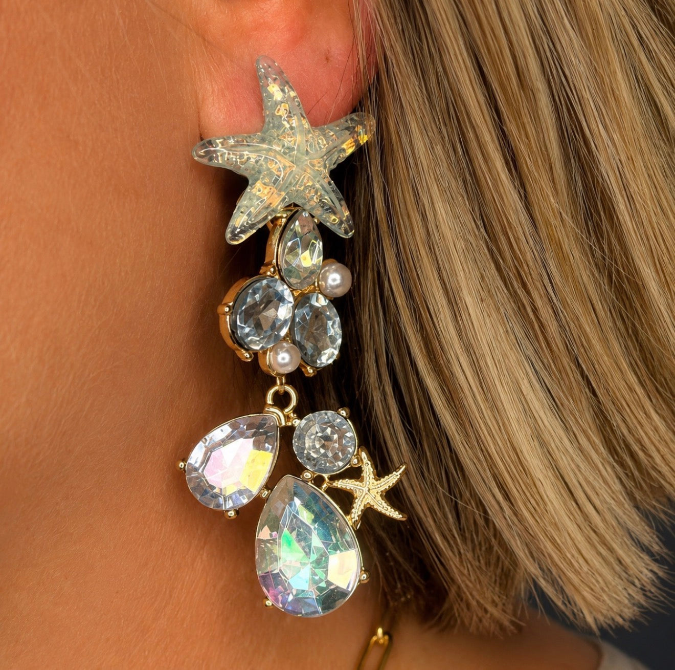 Starfish Sparkle Earrings